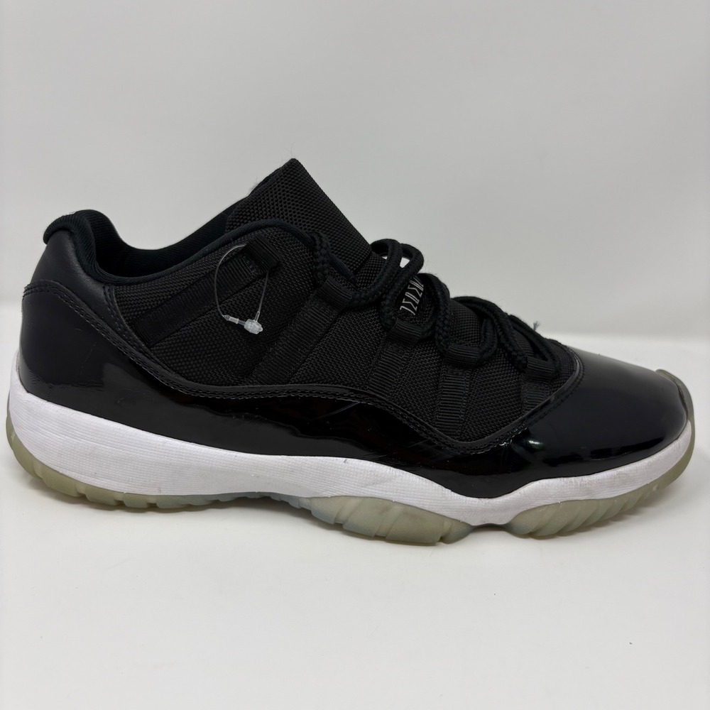 Jordan Air Jordan 11 Retro Low Men's Size 9.5 Black Shoes Sneakers (FV5104-004)